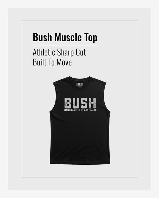 Bush Singlet - Black